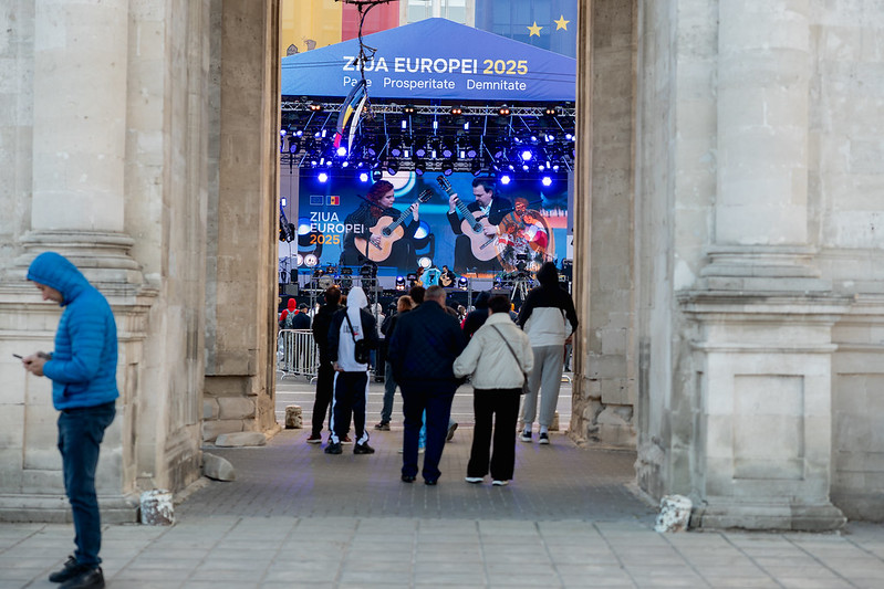 Europe day celebrations in Moldova