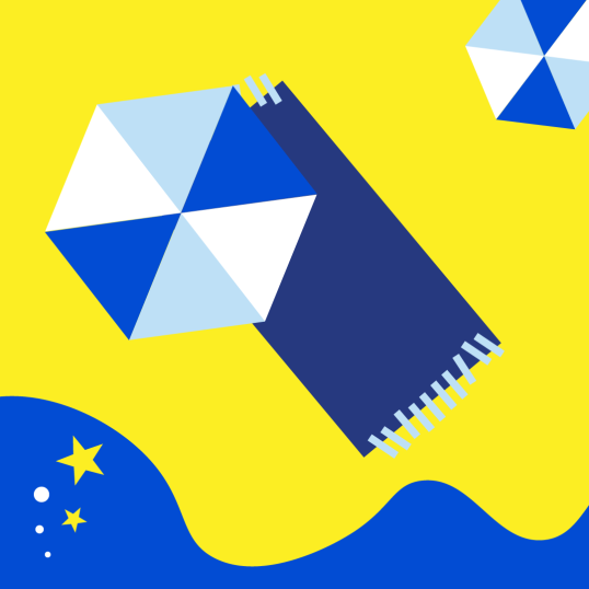 Smart watch wallpaper - European beach