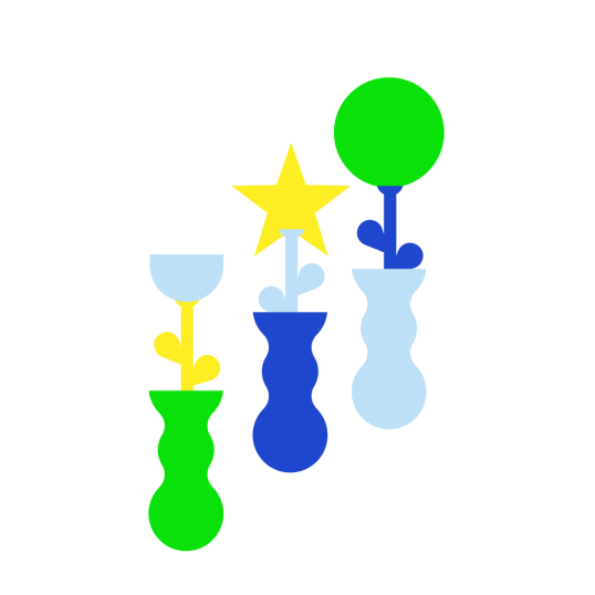 Smart watch wallpaper - Minimal vases