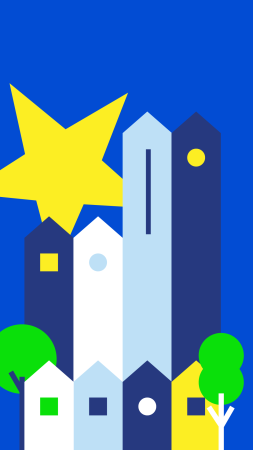 Android wallpaper - European city