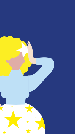 Girl Blond Hair