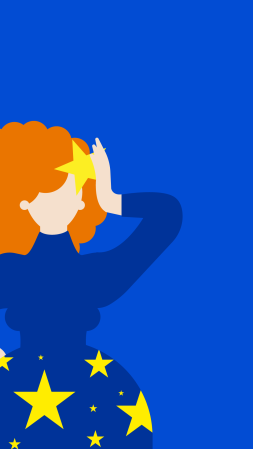 Android wallpaper - Red-haired girl