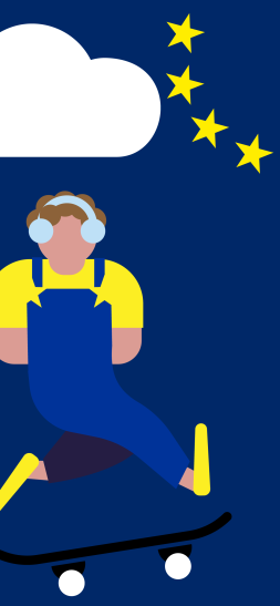 iOS wallpaper - Brown-haired skater