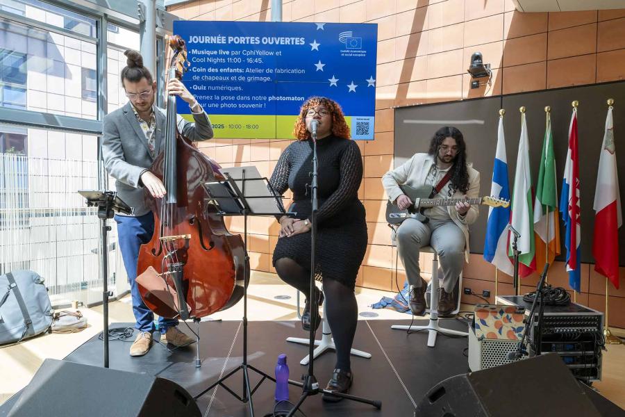 Entertainment at the EESC Open Days