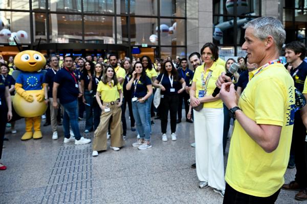 Visitors at the European Council