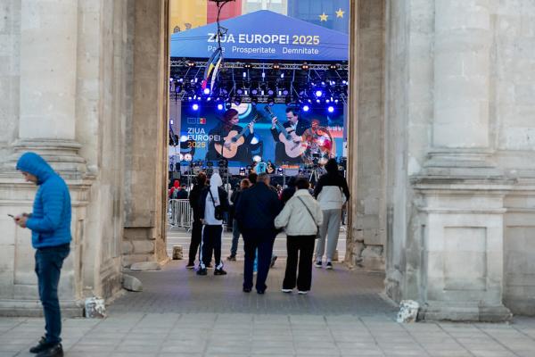 Чествания на Деня на Европа в Молдова